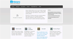 Desktop Screenshot of interpro.com.tr