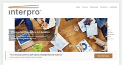 Desktop Screenshot of interpro.com